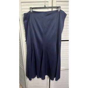 Rose Collection Navy Blue Skirt Size 3x